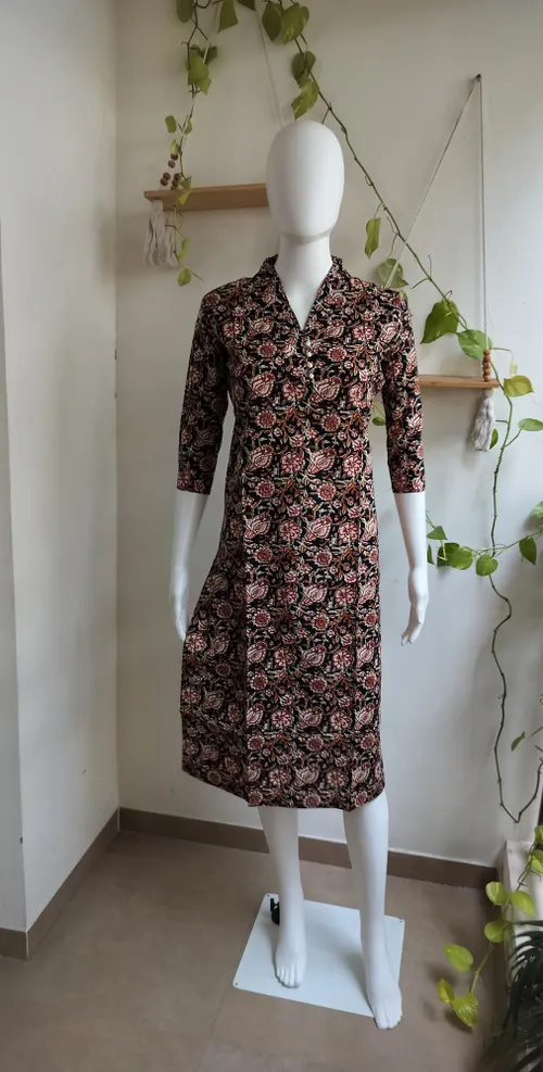 Kalamkari Print Cotton Kurti 8